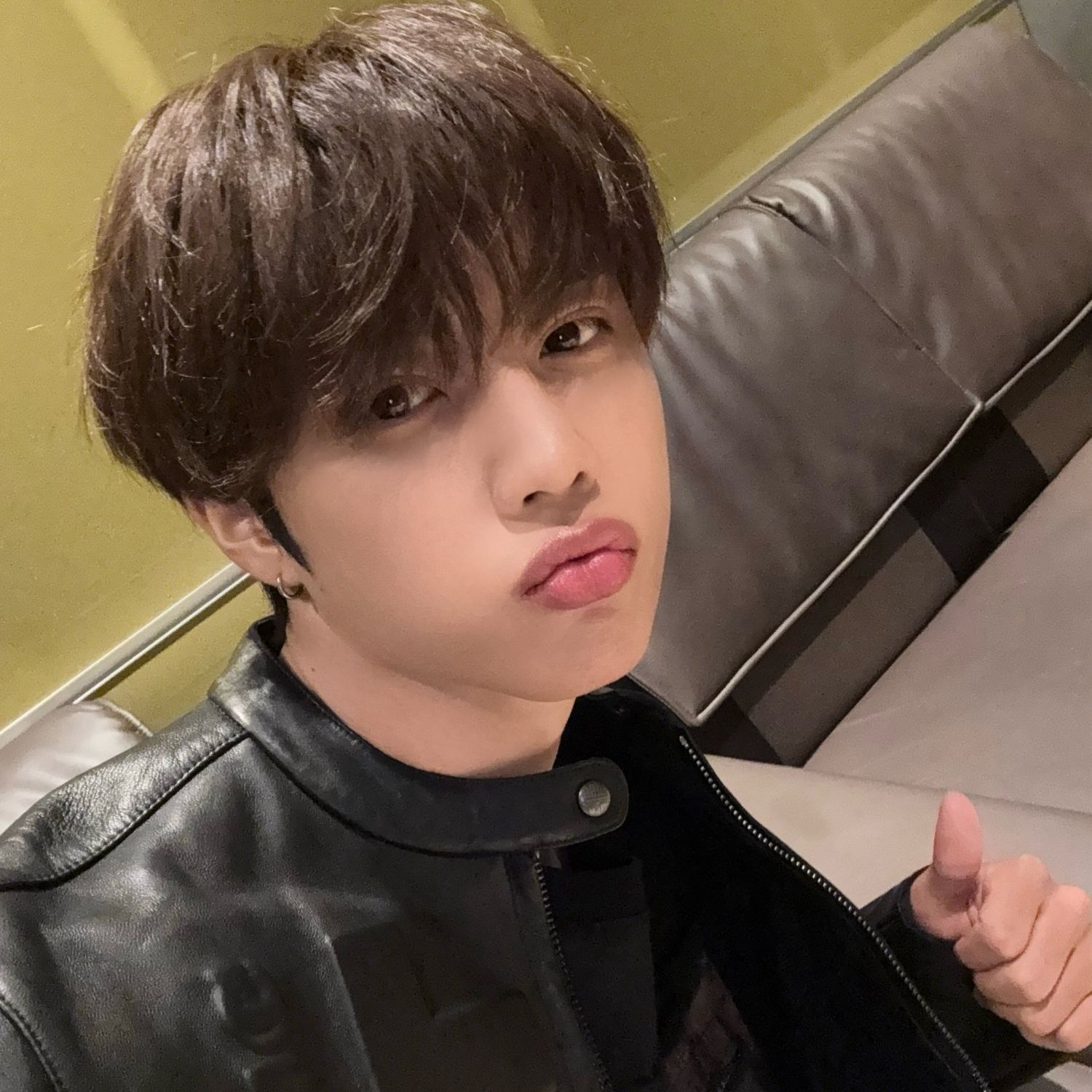 Recent activity shot of Sunwoo (THE BOYZ)
