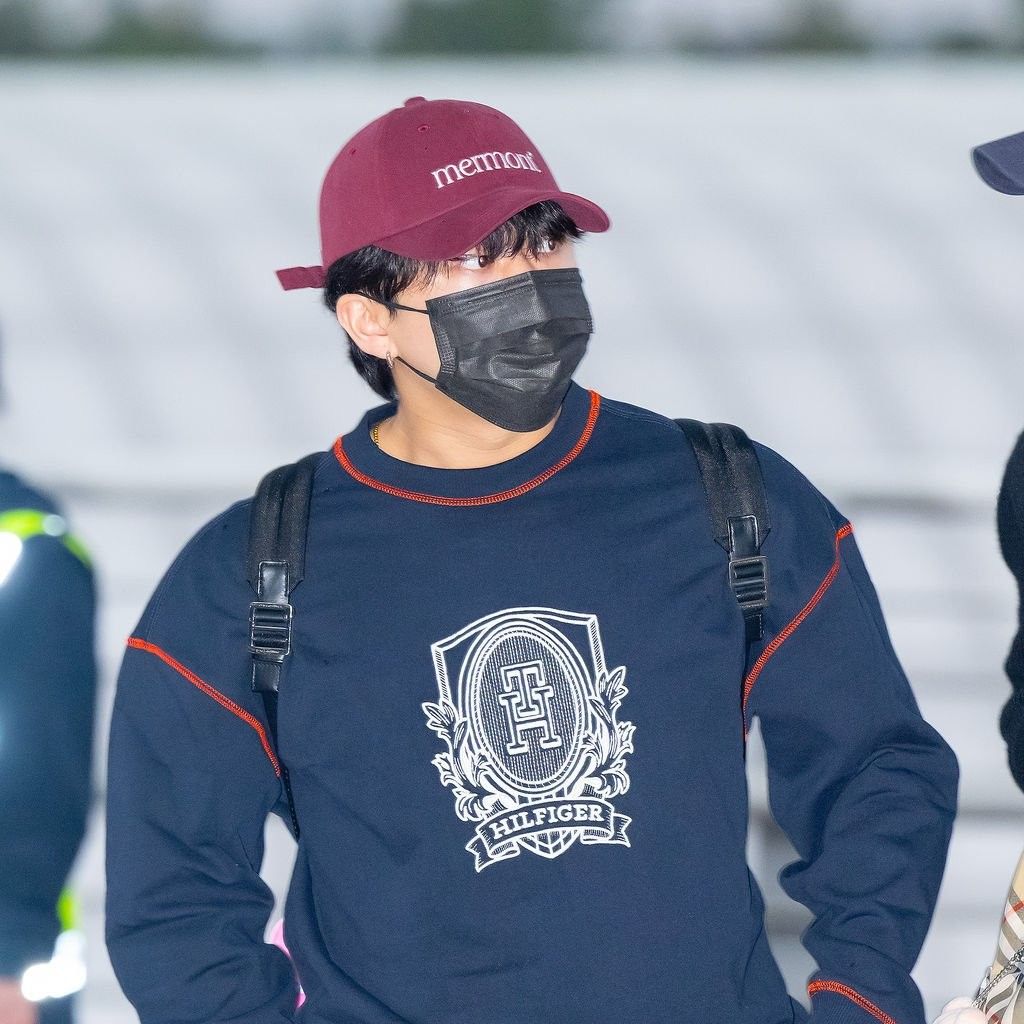 Recent activity shot of Changbin (Stray Kids)