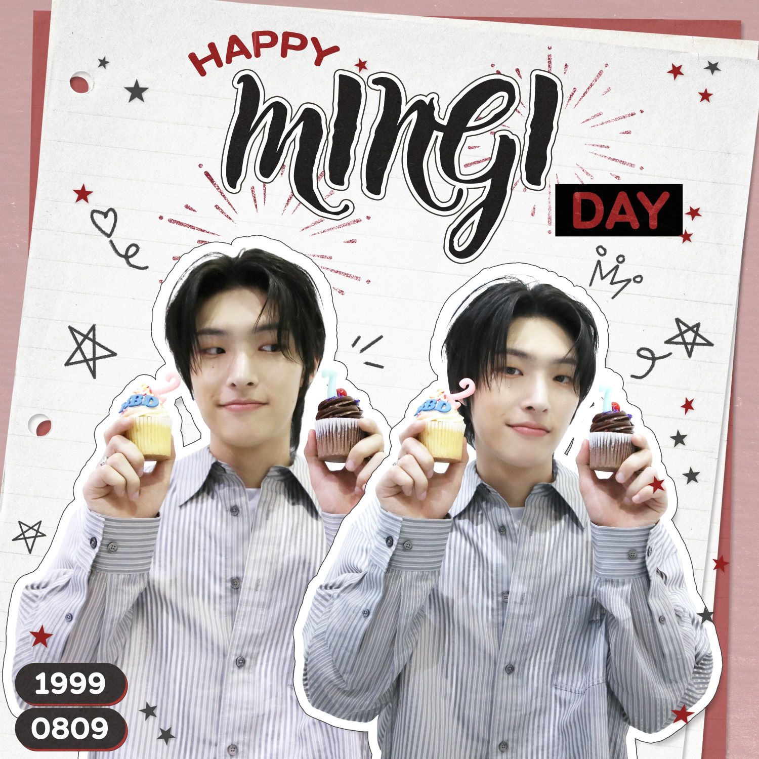 A moment captured by Mingi (ATEEZ)'s fan