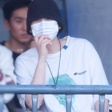 Recent activity shot of SUGA (BTS)