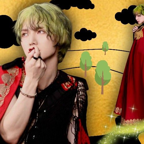 Recent activity shot of Yeosang (ATEEZ)