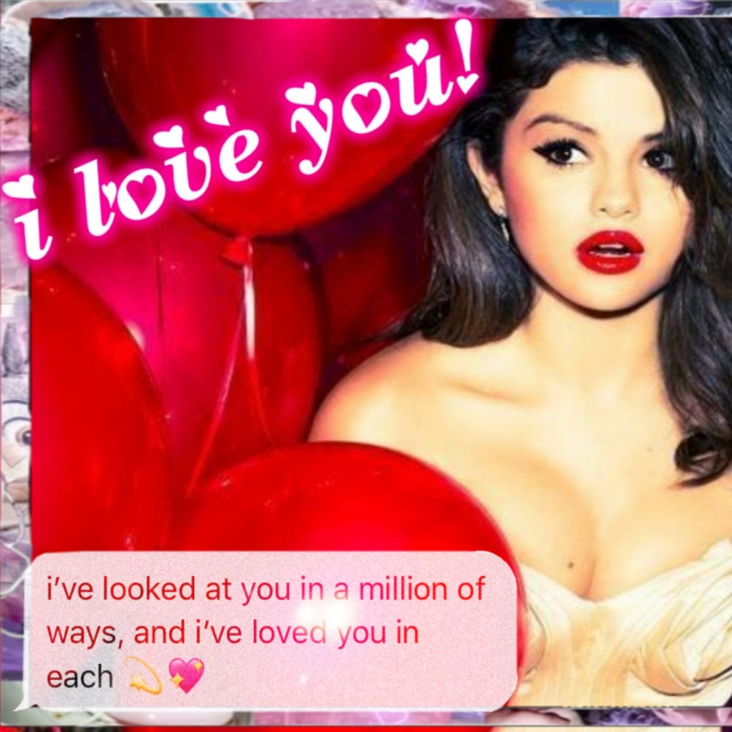 A moment captured by Selena Gomez's fan