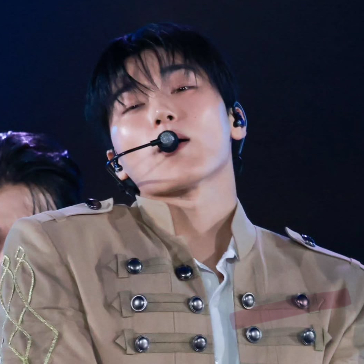 A moment captured by San (ATEEZ)'s fan