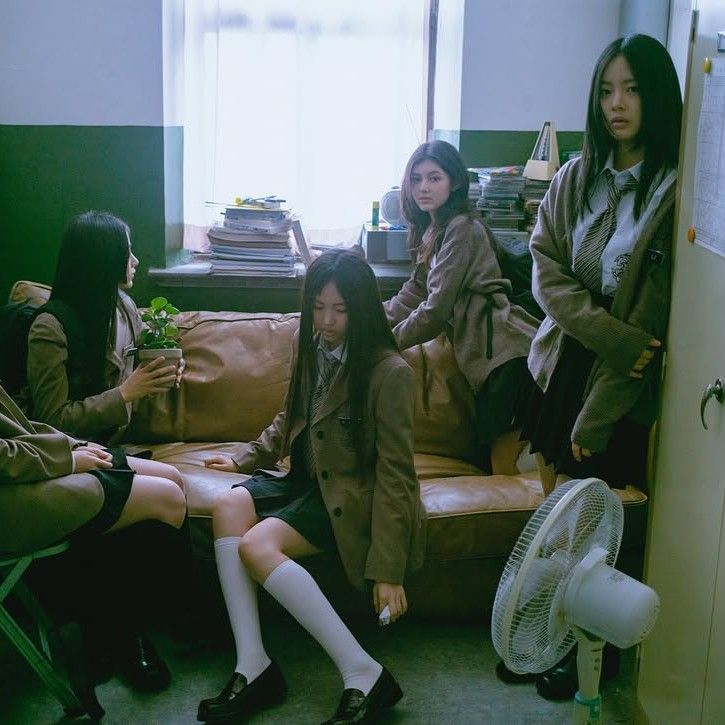 Behind-the-scenes cut of NewJeans