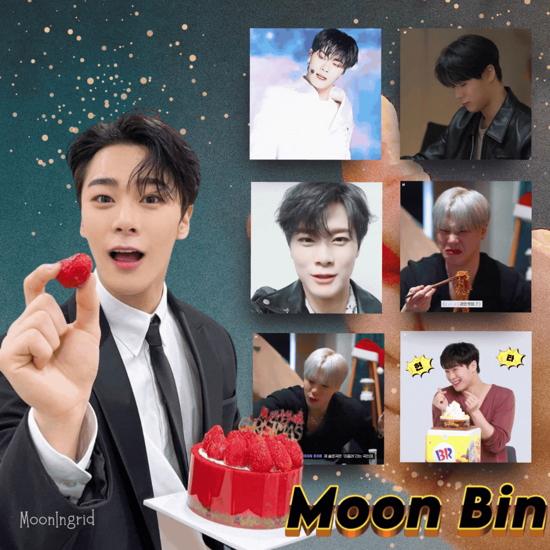 A moment captured by Moonbin (ASTRO)'s fan