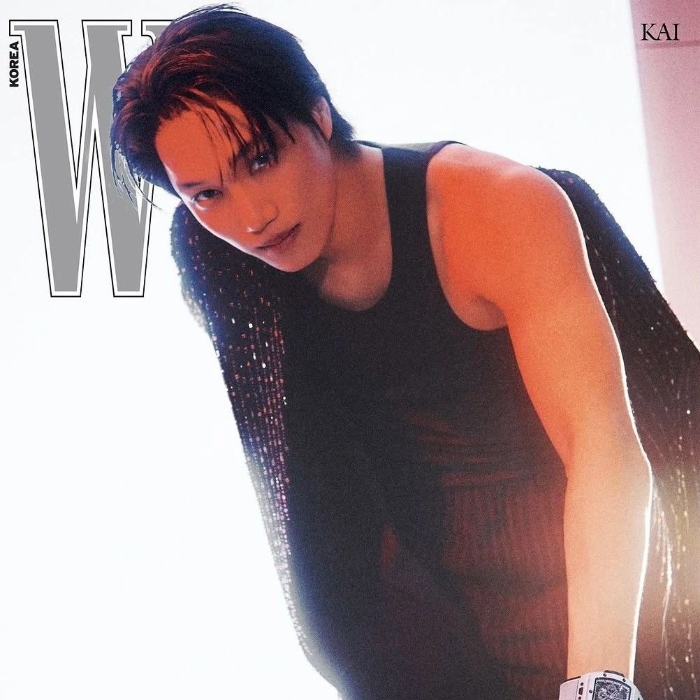 Recent activity shot of Kai (EXO)