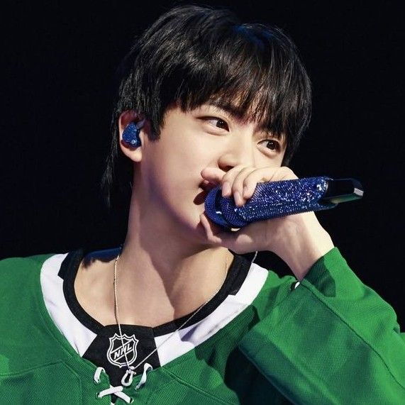Recent activity shot of Jin (BTS)