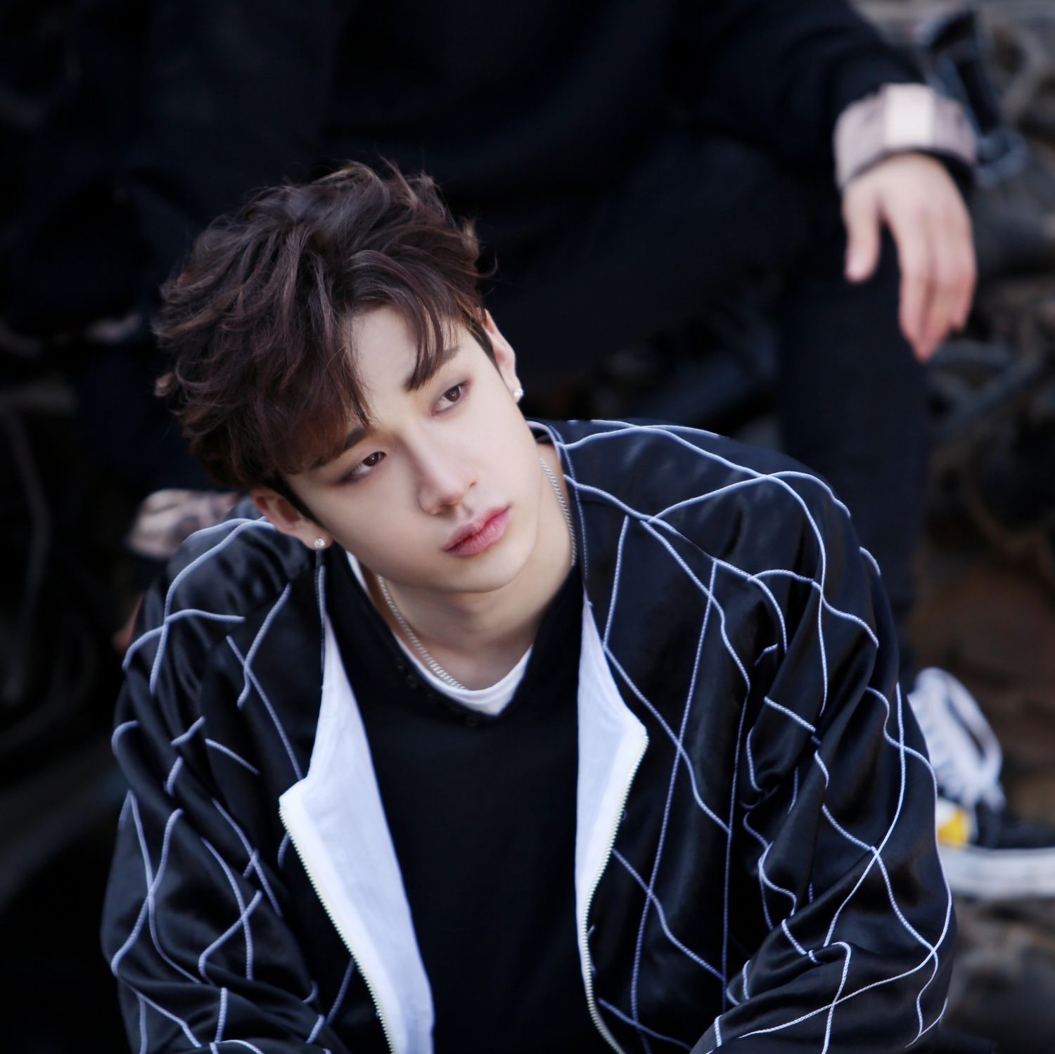 Behind-the-scenes cut of Bang Chan (Stray Kids)