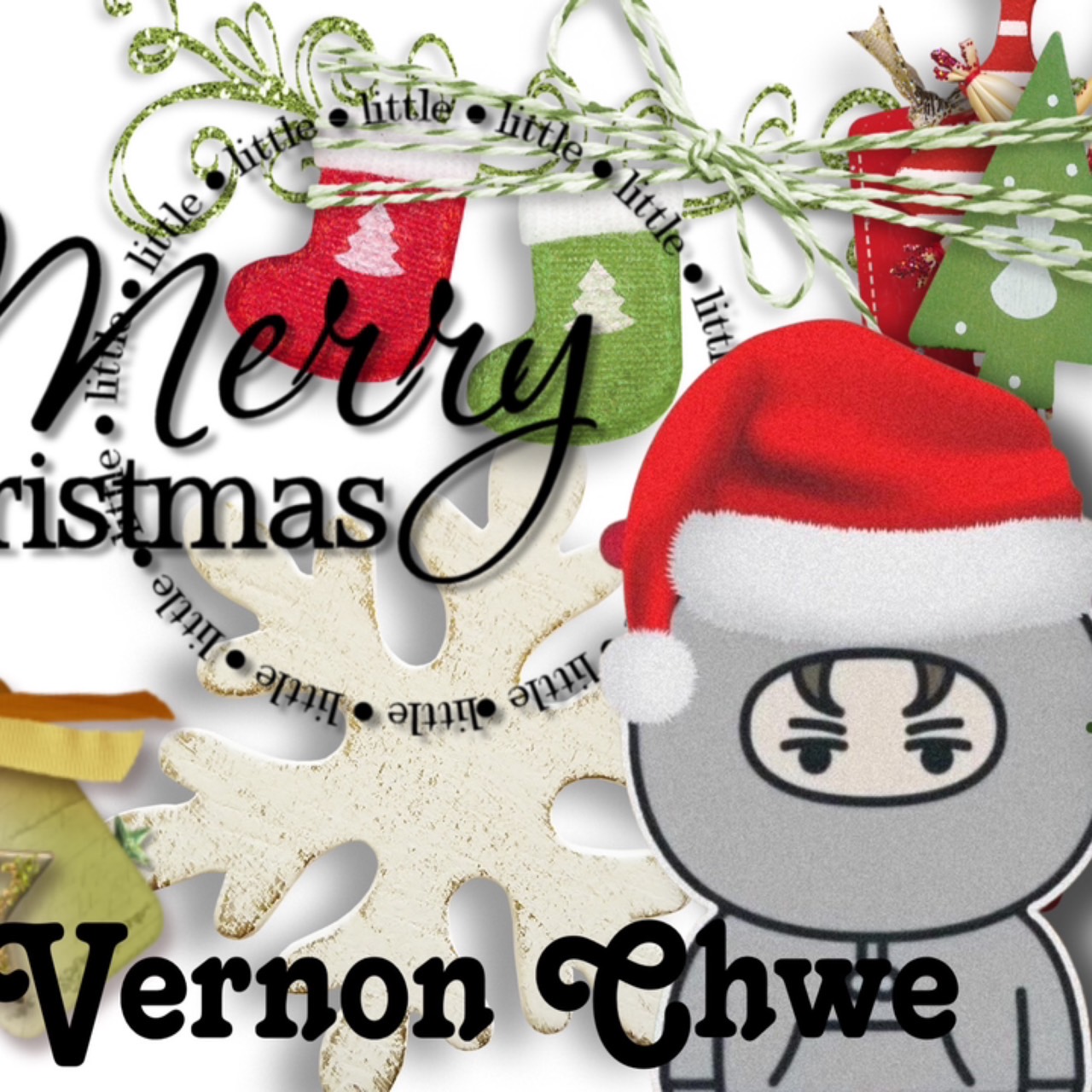 A moment captured by Vernon (SEVENTEEN)'s fan