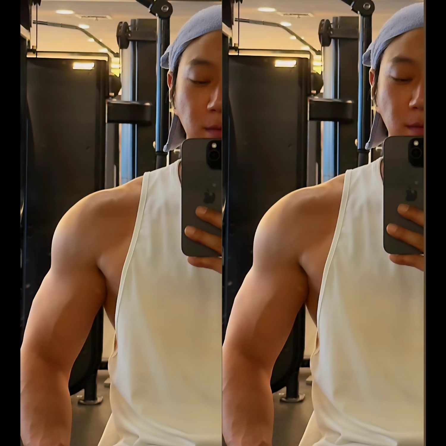 Behind-the-scenes cut of Hwang Chiyeol