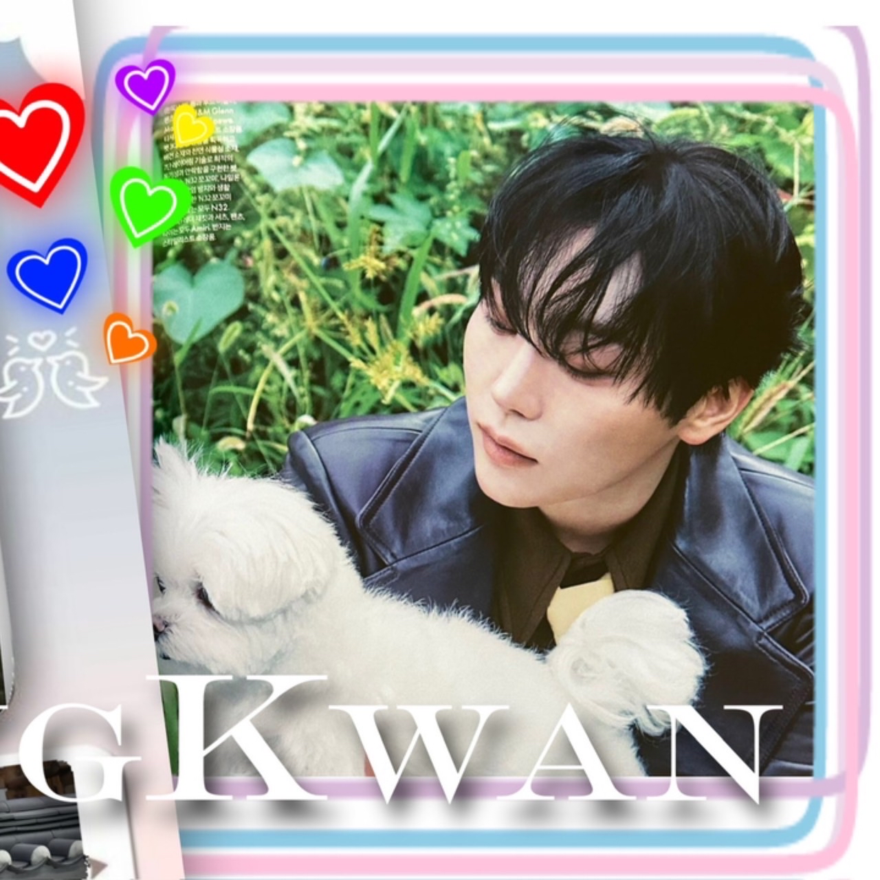 A moment captured by Seungkwan (SEVENTEEN)'s fan