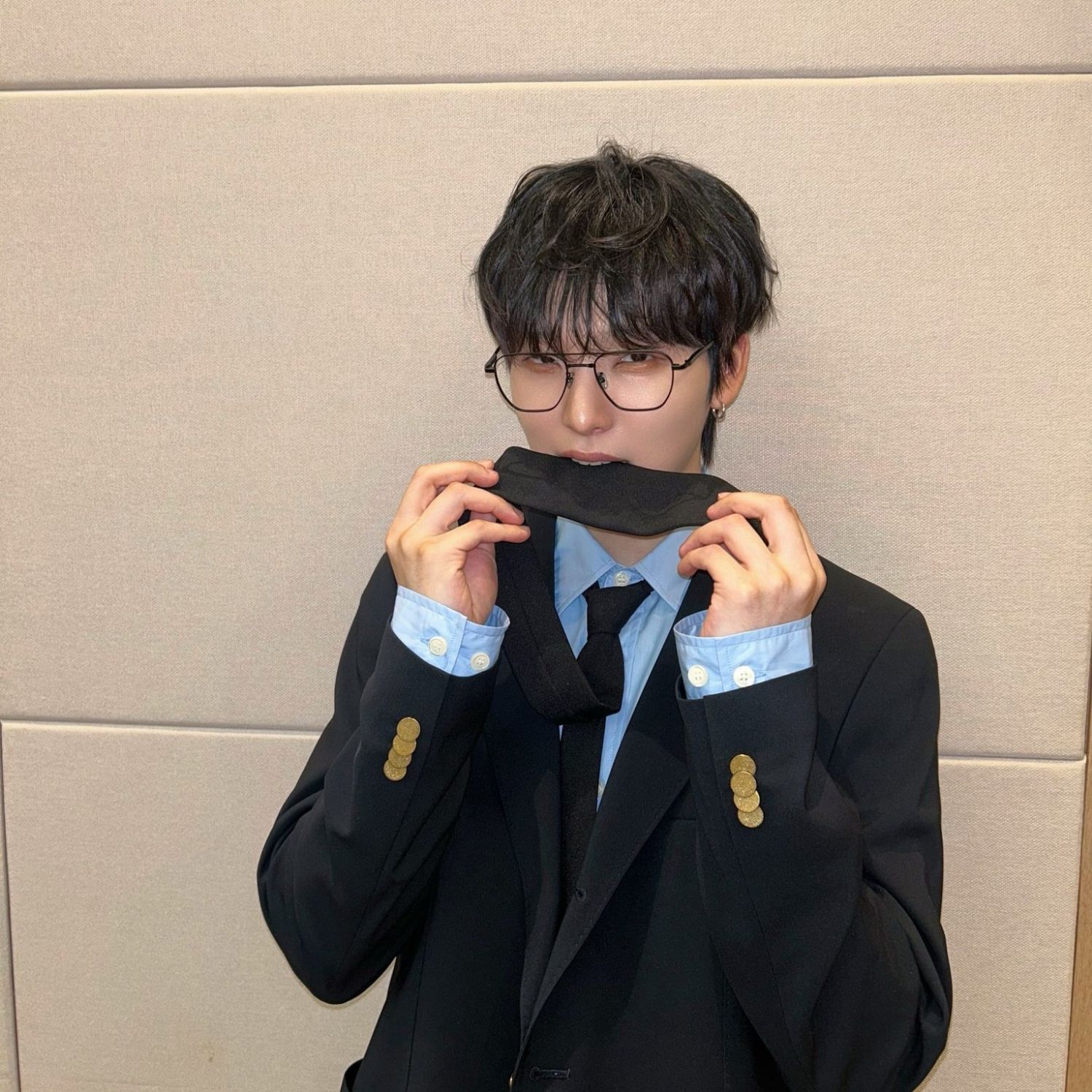 Recent activity shot of Seoho (ONEUS)