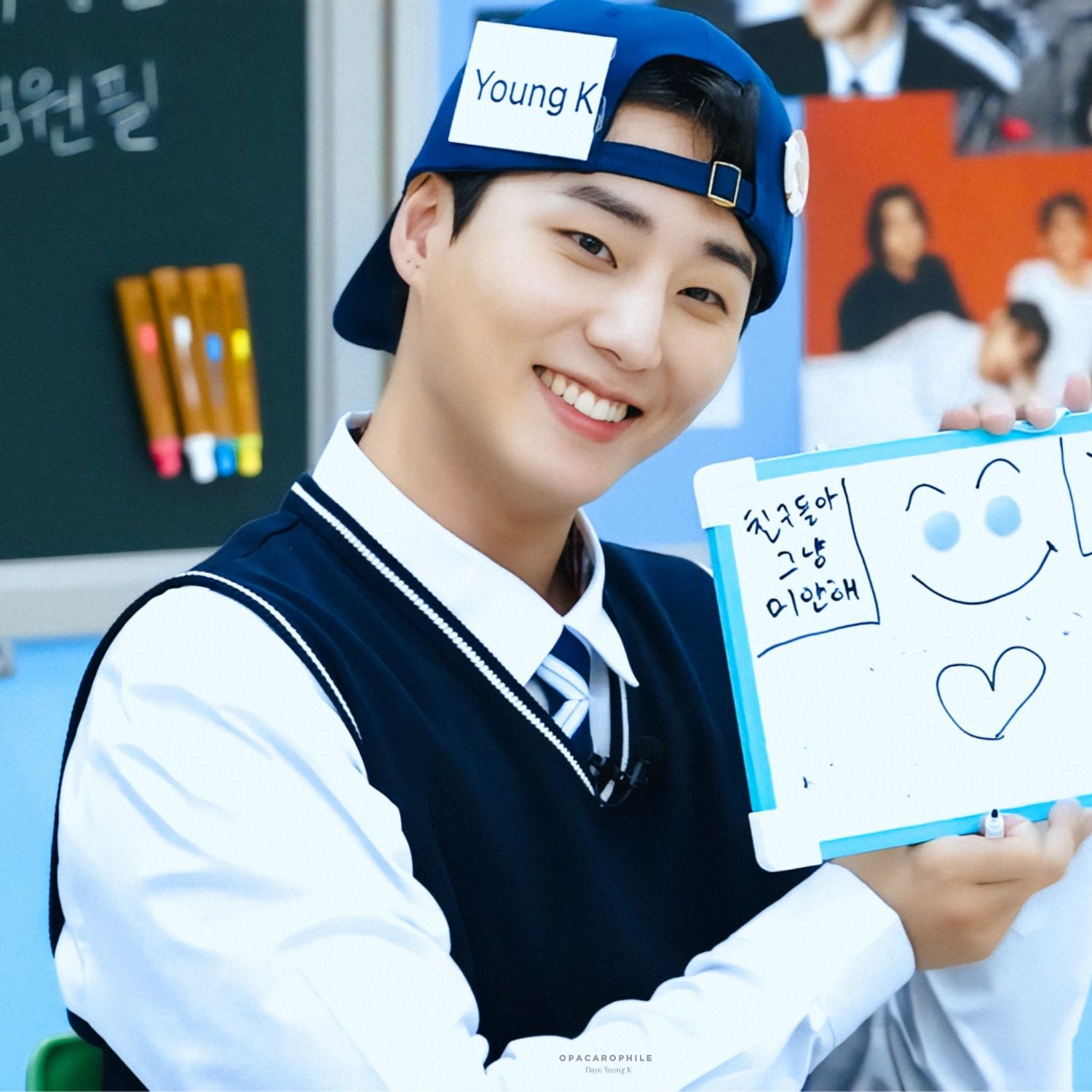 Recent activity shot of Young K (DAY6)