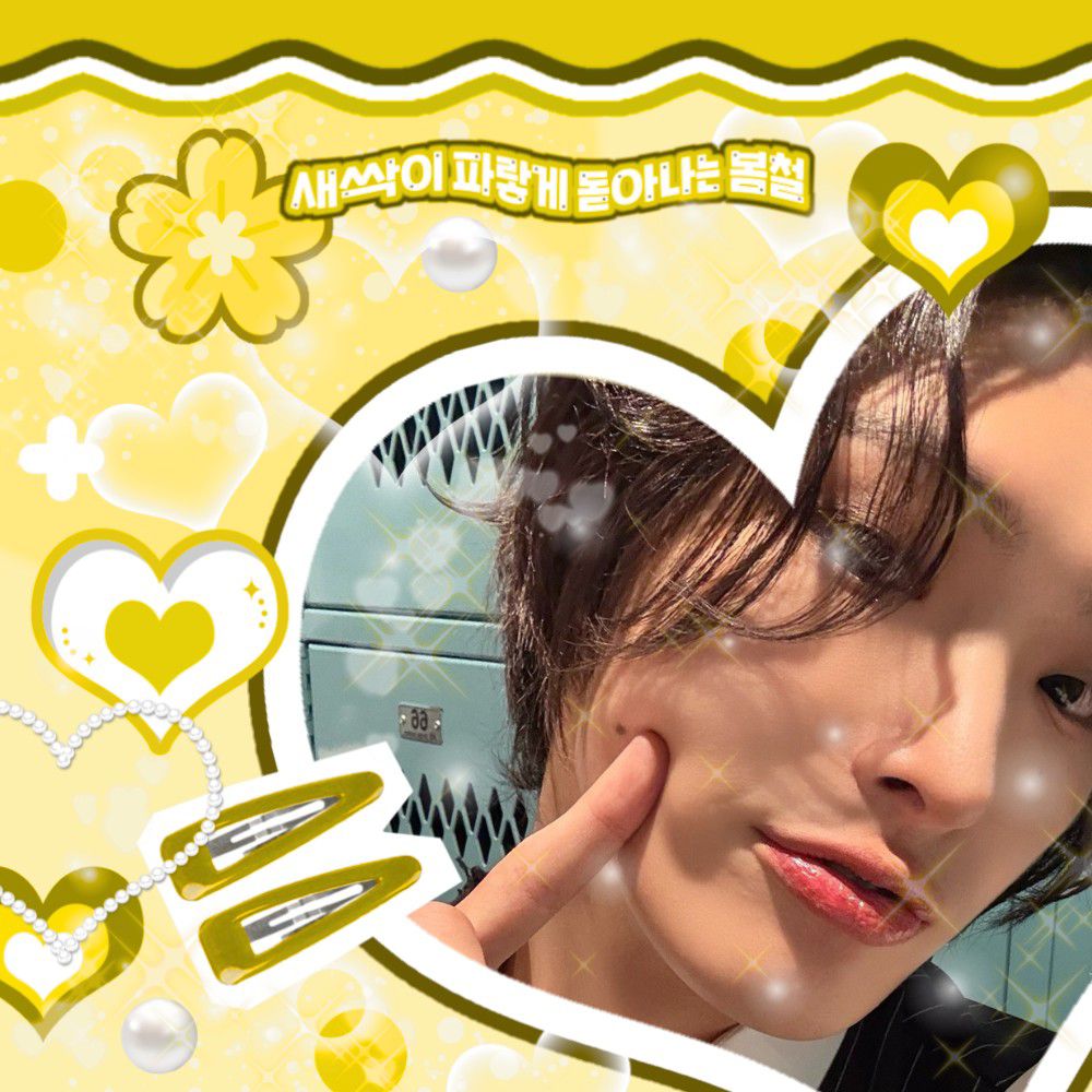 A moment captured by Mingi (ATEEZ)'s fan