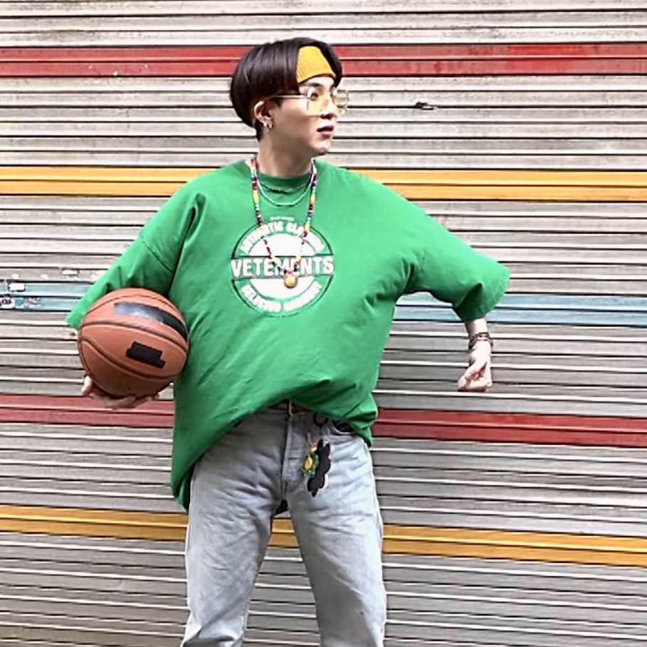 Recent activity shot of SUGA (BTS)