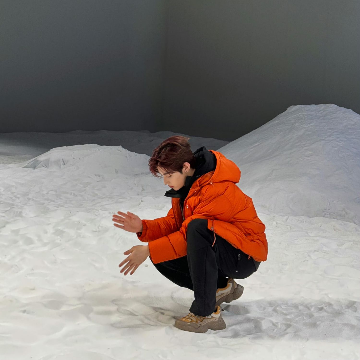 Recent activity shot of Zhang Hao (ZEROBASEONE)