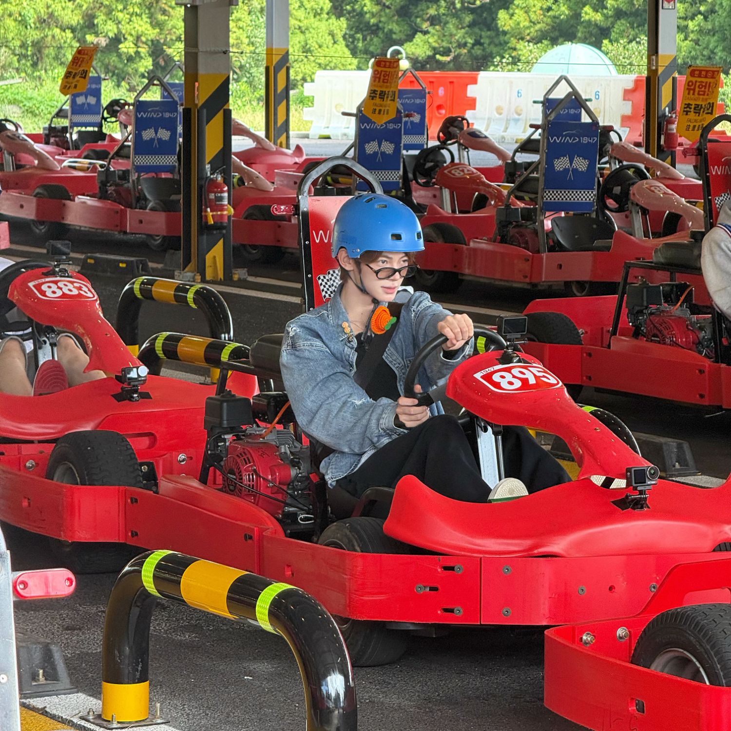 A moment captured by TWS's fan