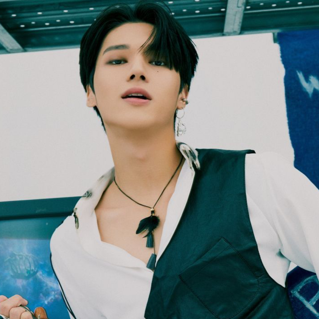 Recent activity shot of Wooyoung (ATEEZ)