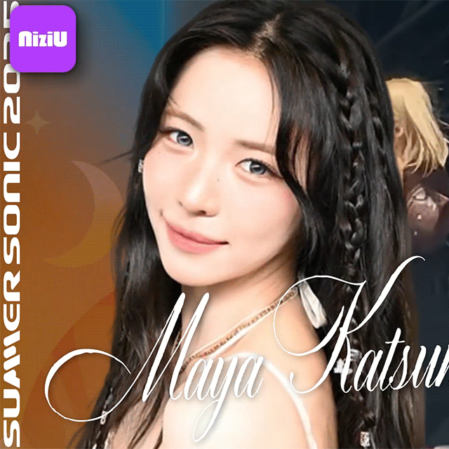 Recent activity shot of Maya (NiziU)