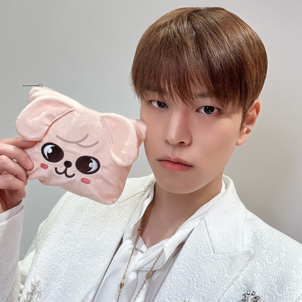 A moment captured by Seungmin (Stray Kids)'s fan