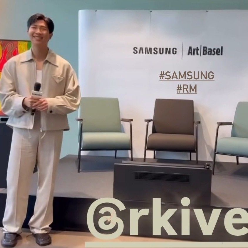 A moment captured by RM (BTS)'s fan
