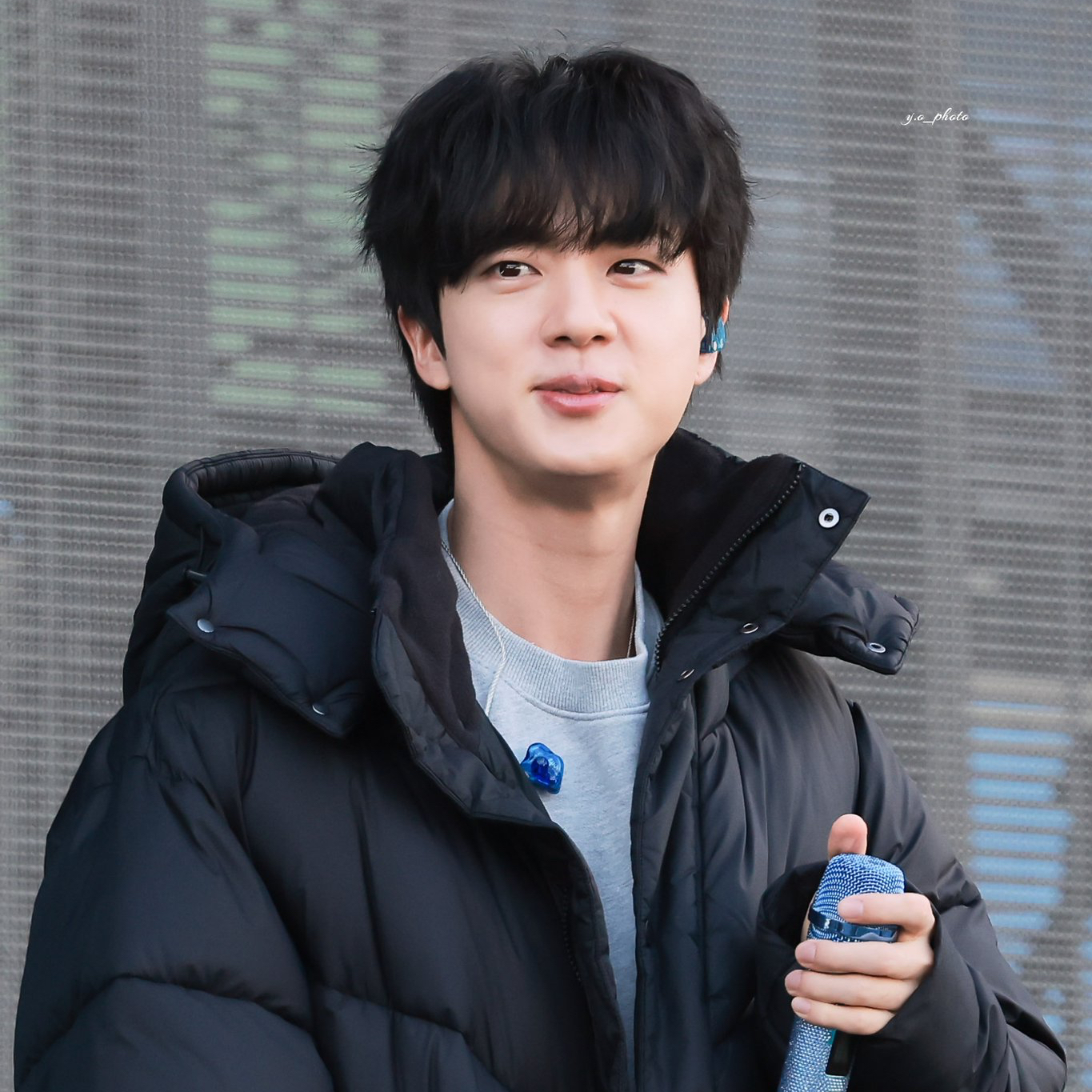 A moment captured by Jin (BTS)'s fan