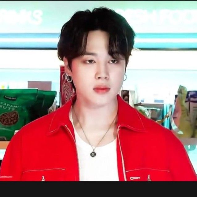 Recent activity shot of Jimin (BTS)