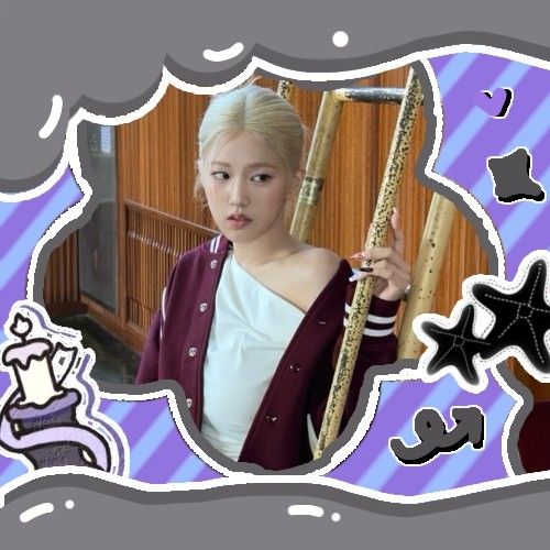 Behind-the-scenes cut of Yoon Jiyoon