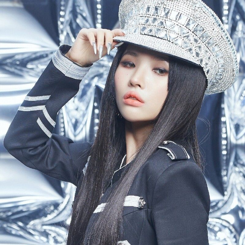 Recent activity shot of Soyeon (i-dle)