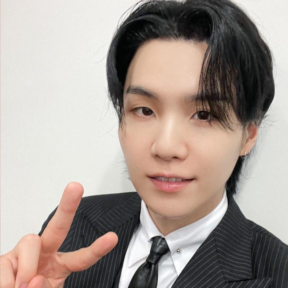 Recent activity shot of SUGA (BTS)