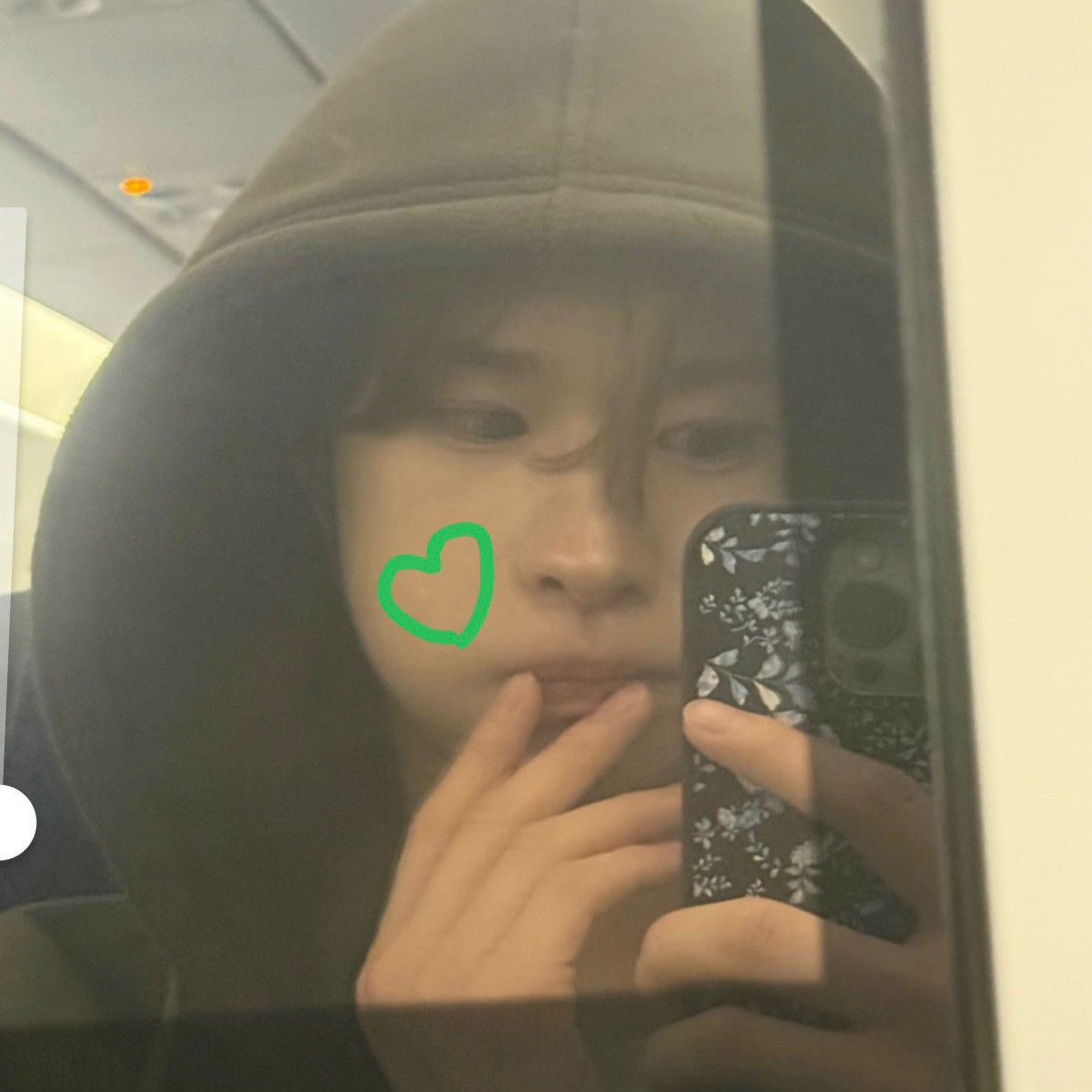 A moment captured by Kyungmin (TWS)'s fan