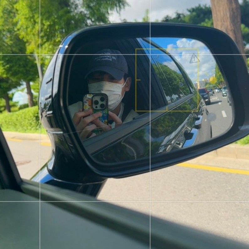 A moment captured by Inseong (SF9)'s fan