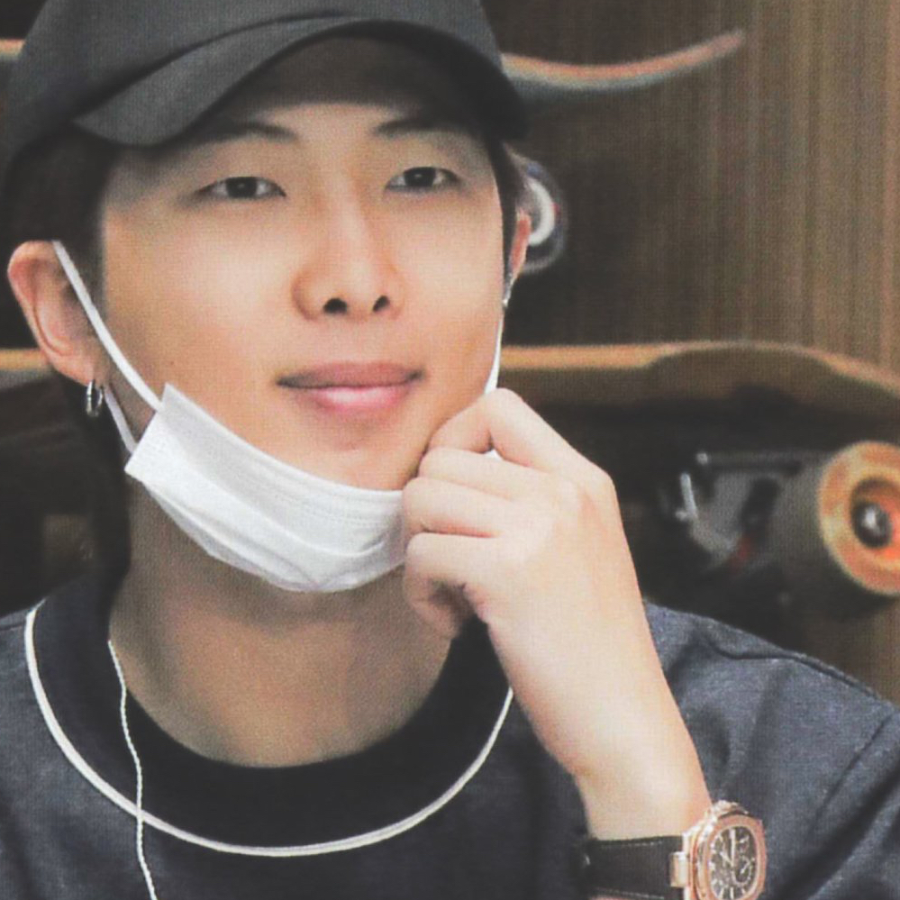 Recent activity shot of RM (BTS)
