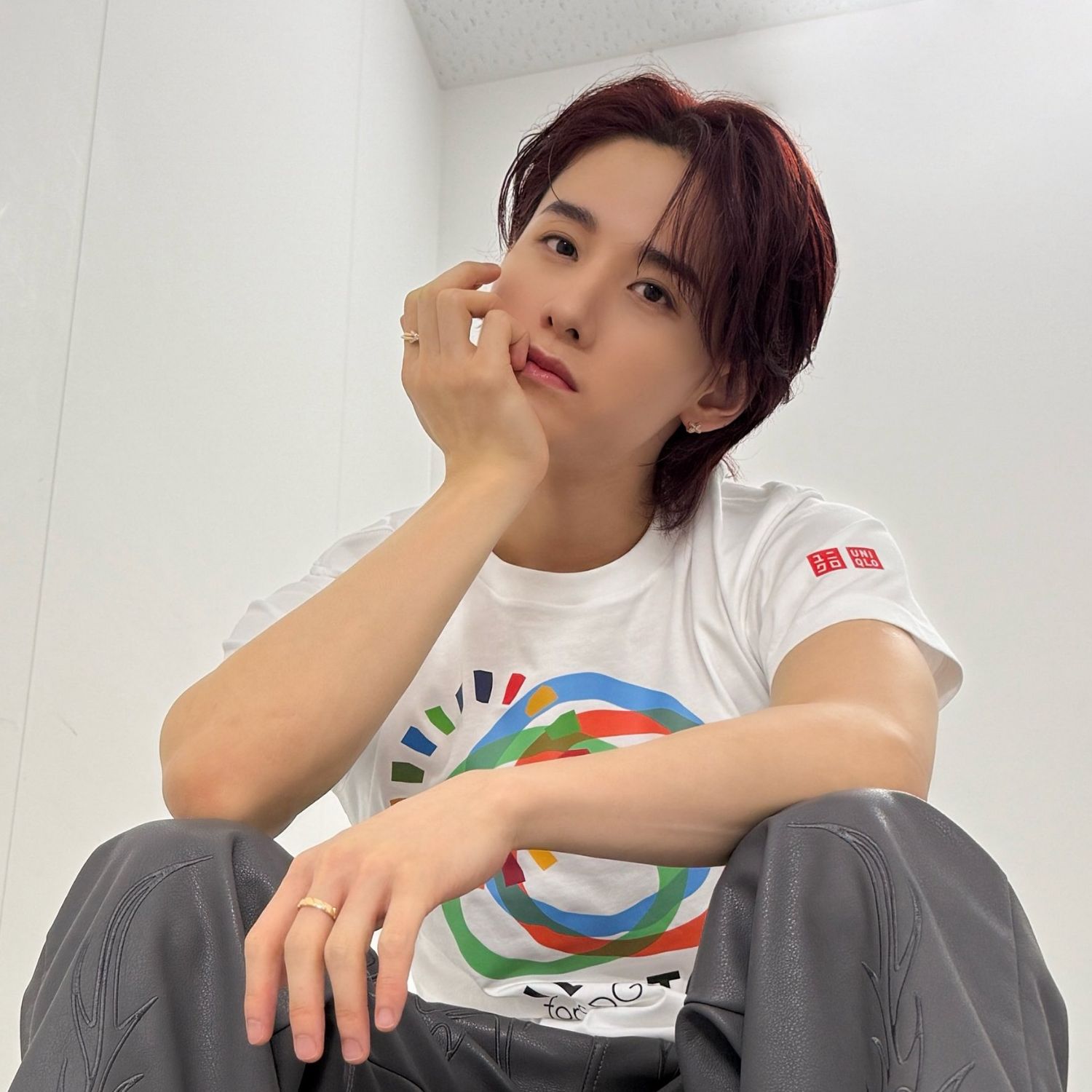Recent activity shot of Sato Keigo (JO1)