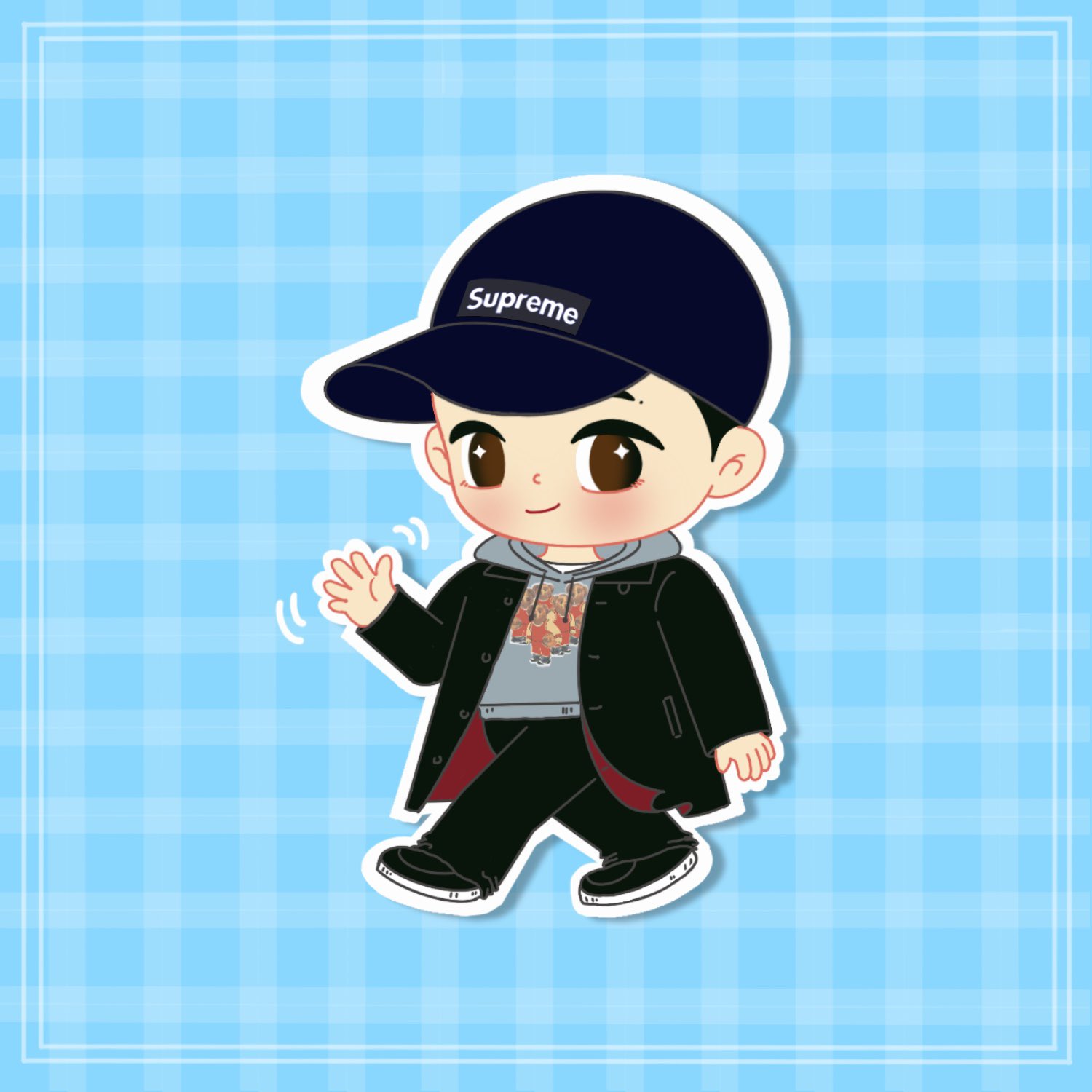 백호의 비하인드 컷