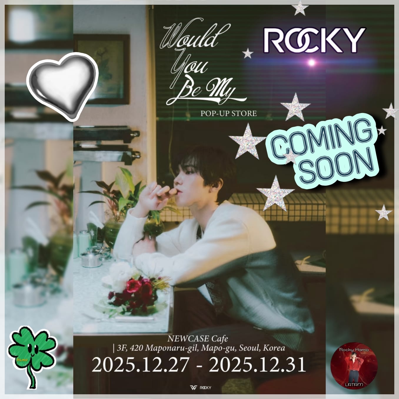 Recent activity shot of Rocky