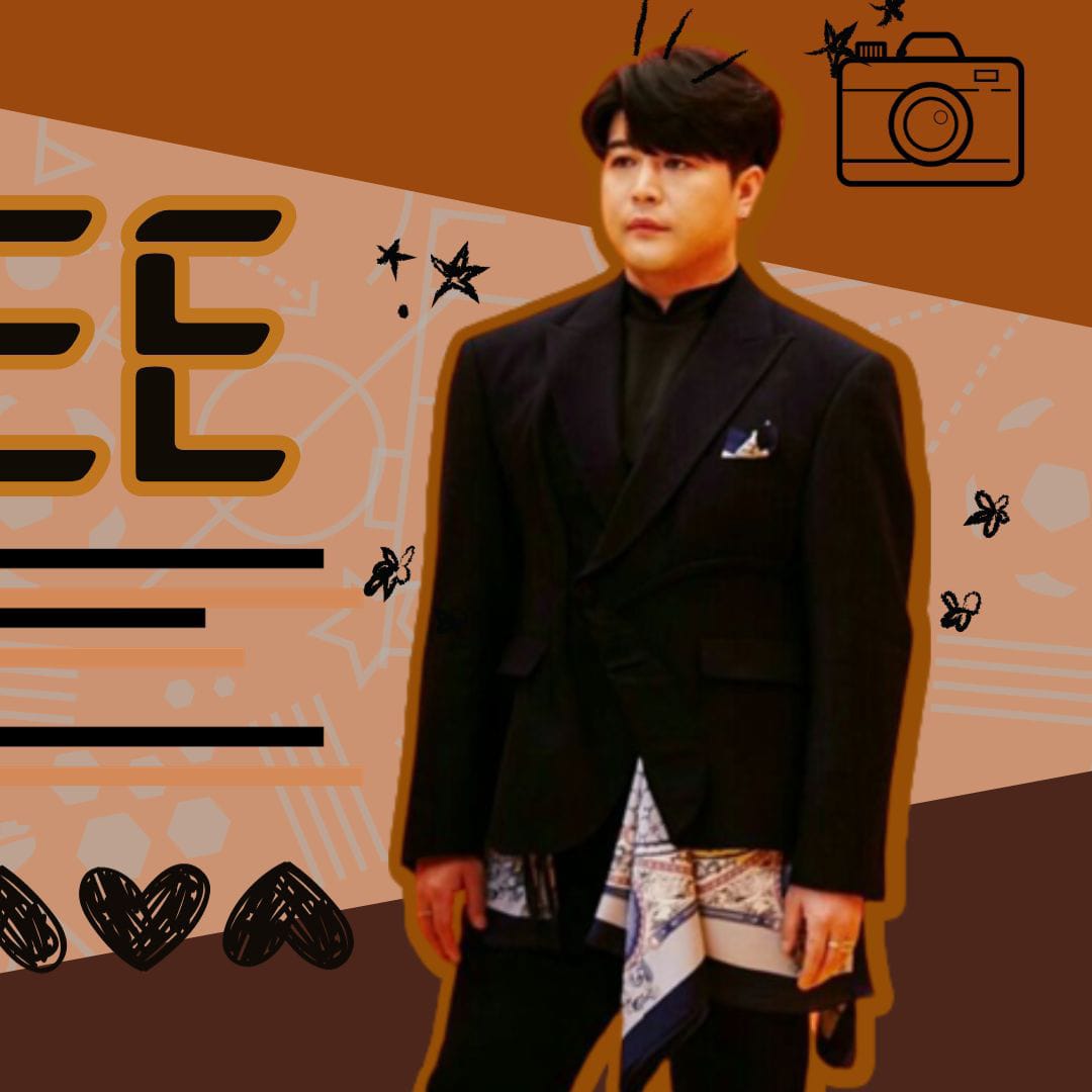 A moment captured by Shindong (Super Junior)'s fan