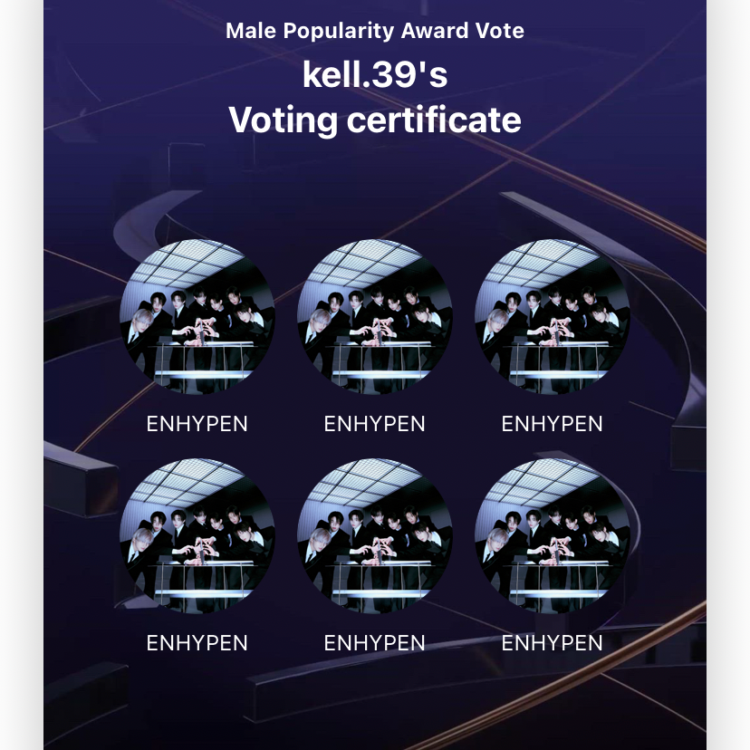 Latest photo of ENHYPEN