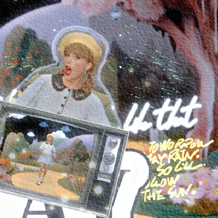 テイラー・スウィフトの舞台裏ショット