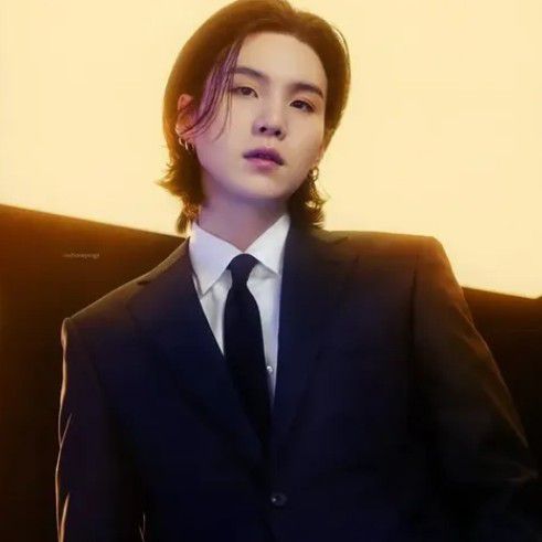Recent activity shot of SUGA (BTS)