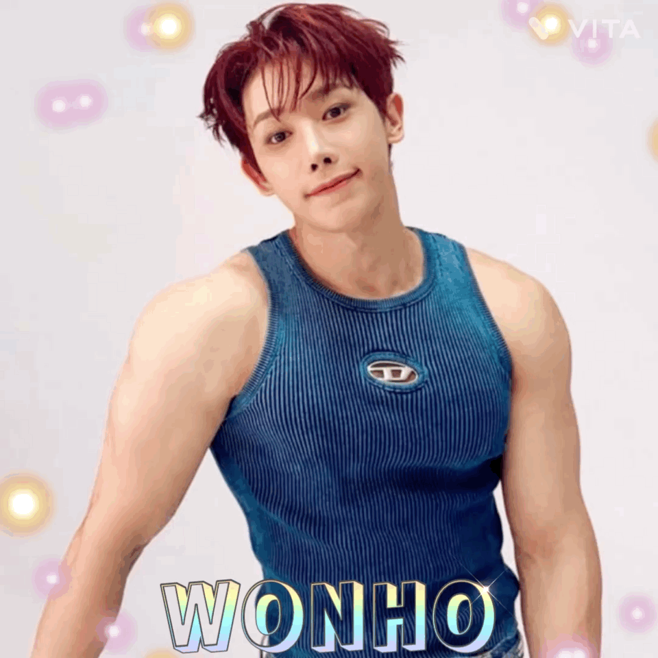 A moment captured by Wonho's fan