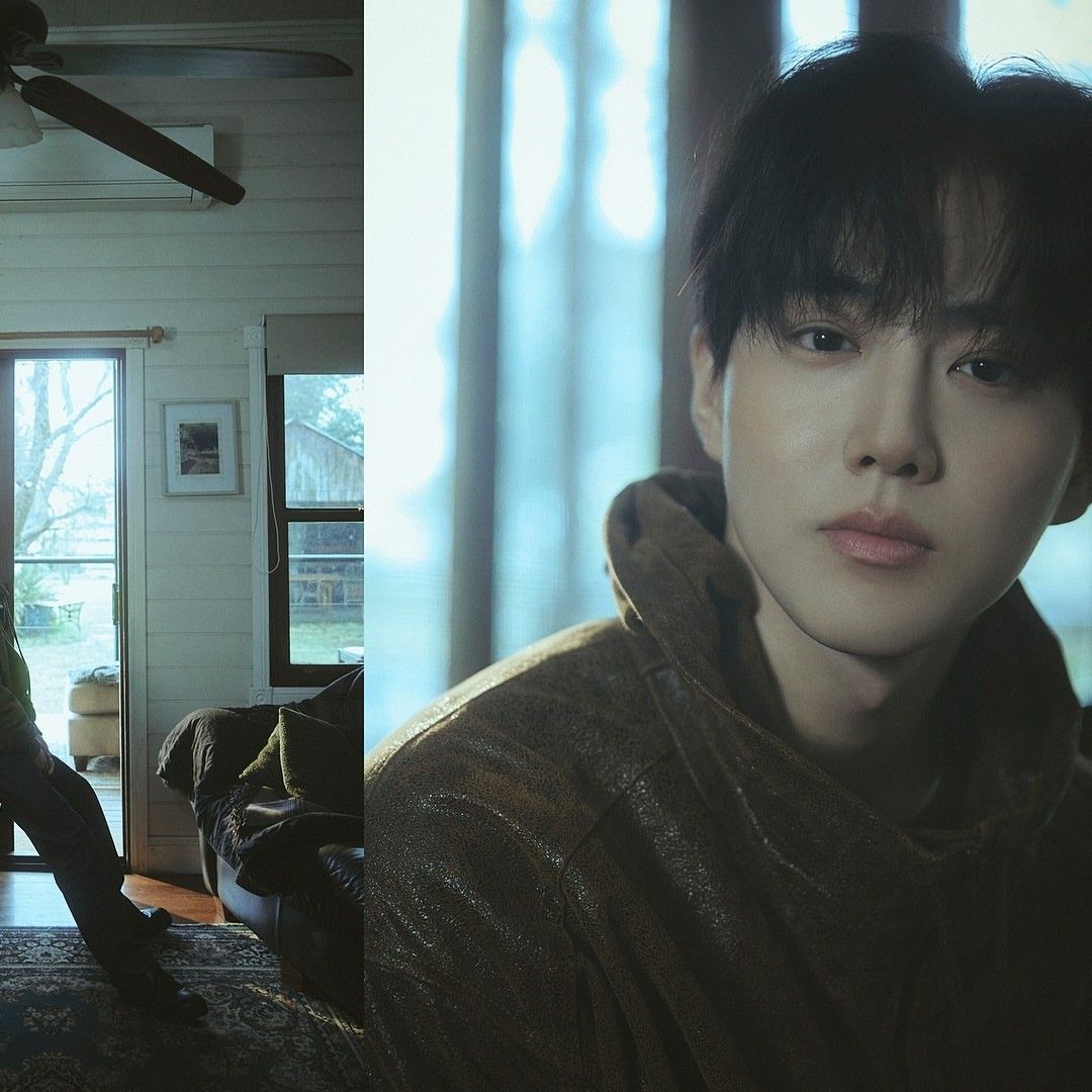 수호 (EXO)의 비하인드 컷