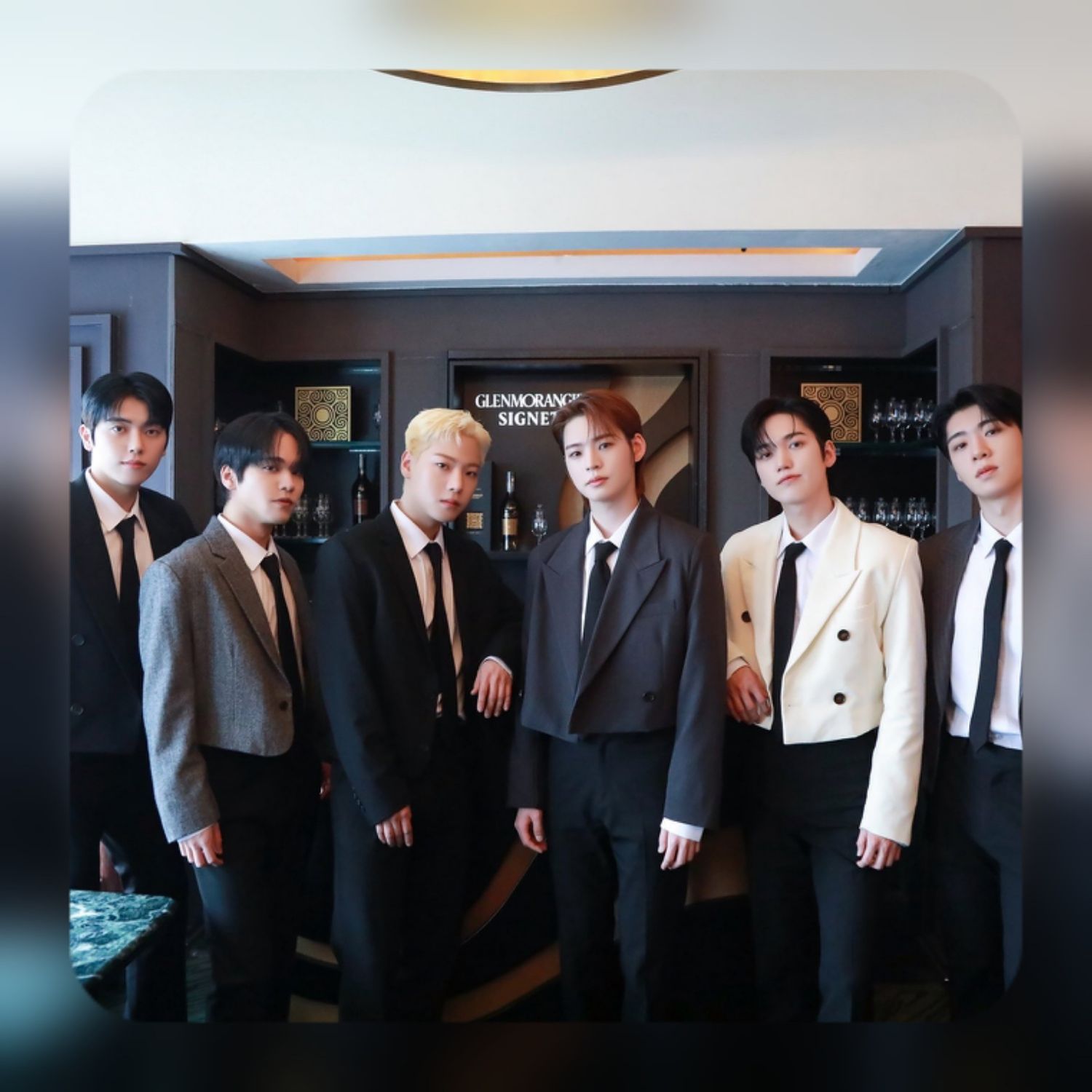 A moment captured by ONF's fan