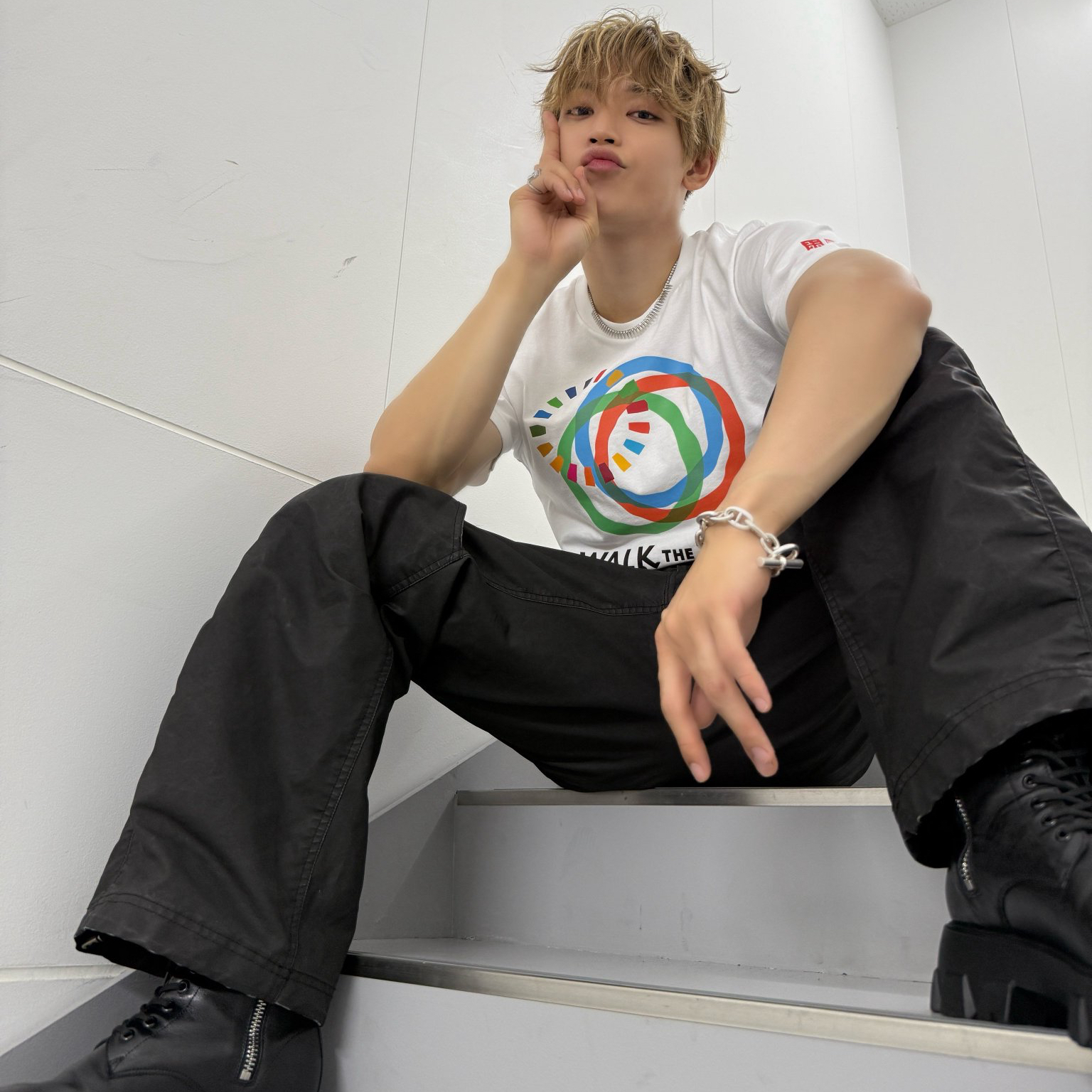 Recent activity shot of Yonashiro Sho (JO1)