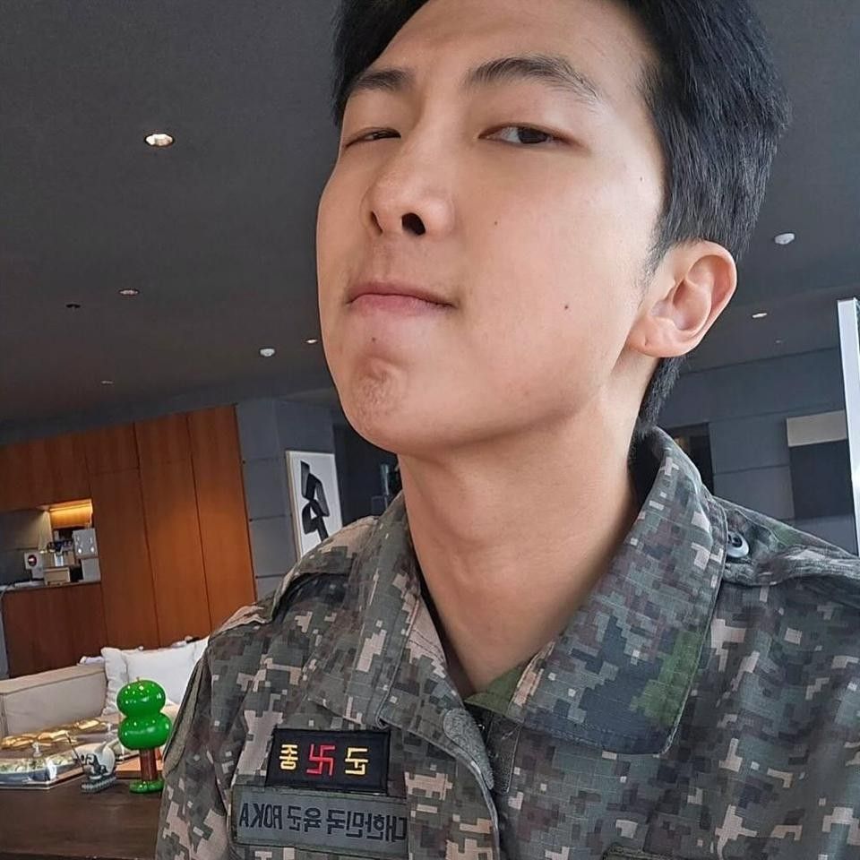 Recent activity shot of RM (BTS)