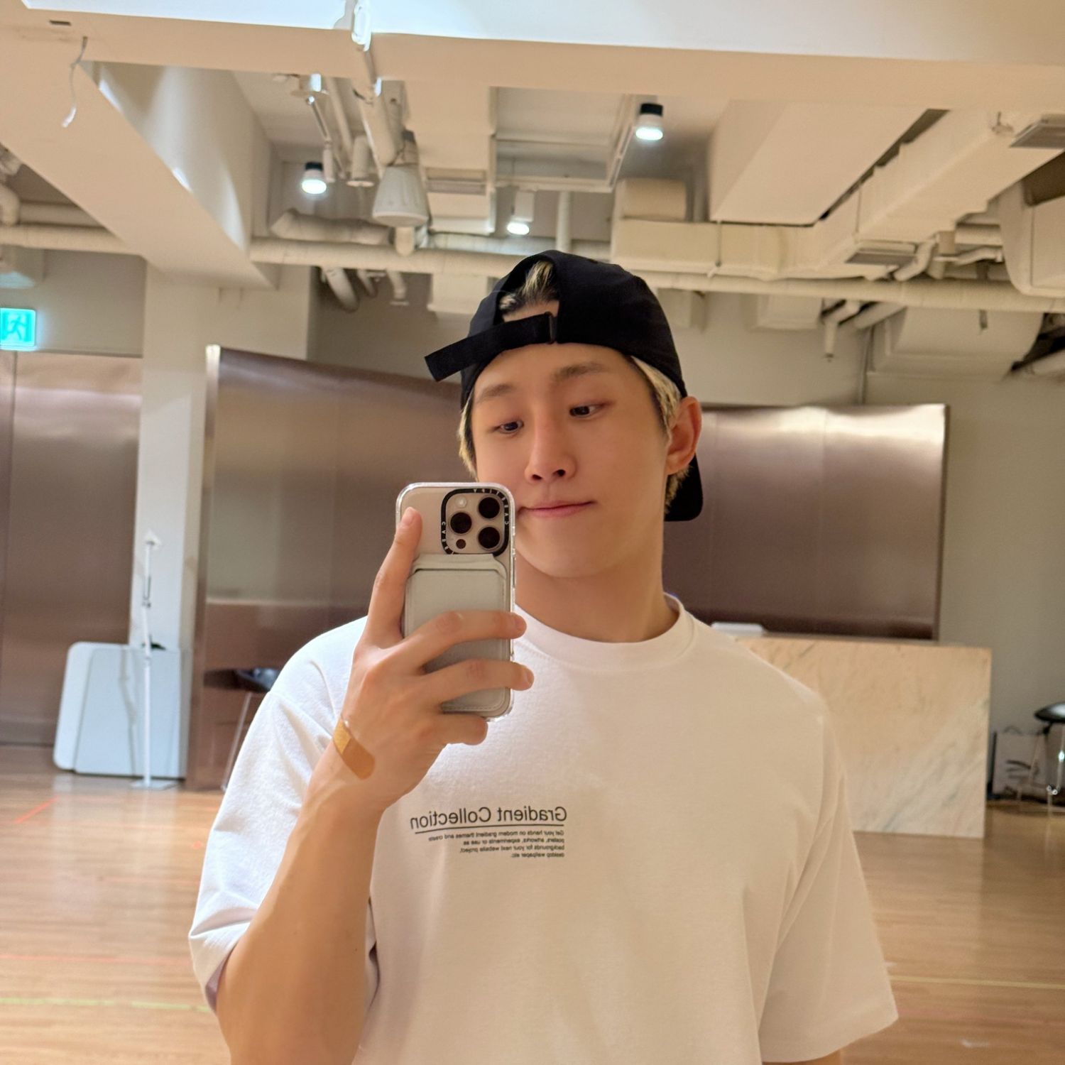 Recent activity shot of Jinjin (ASTRO)