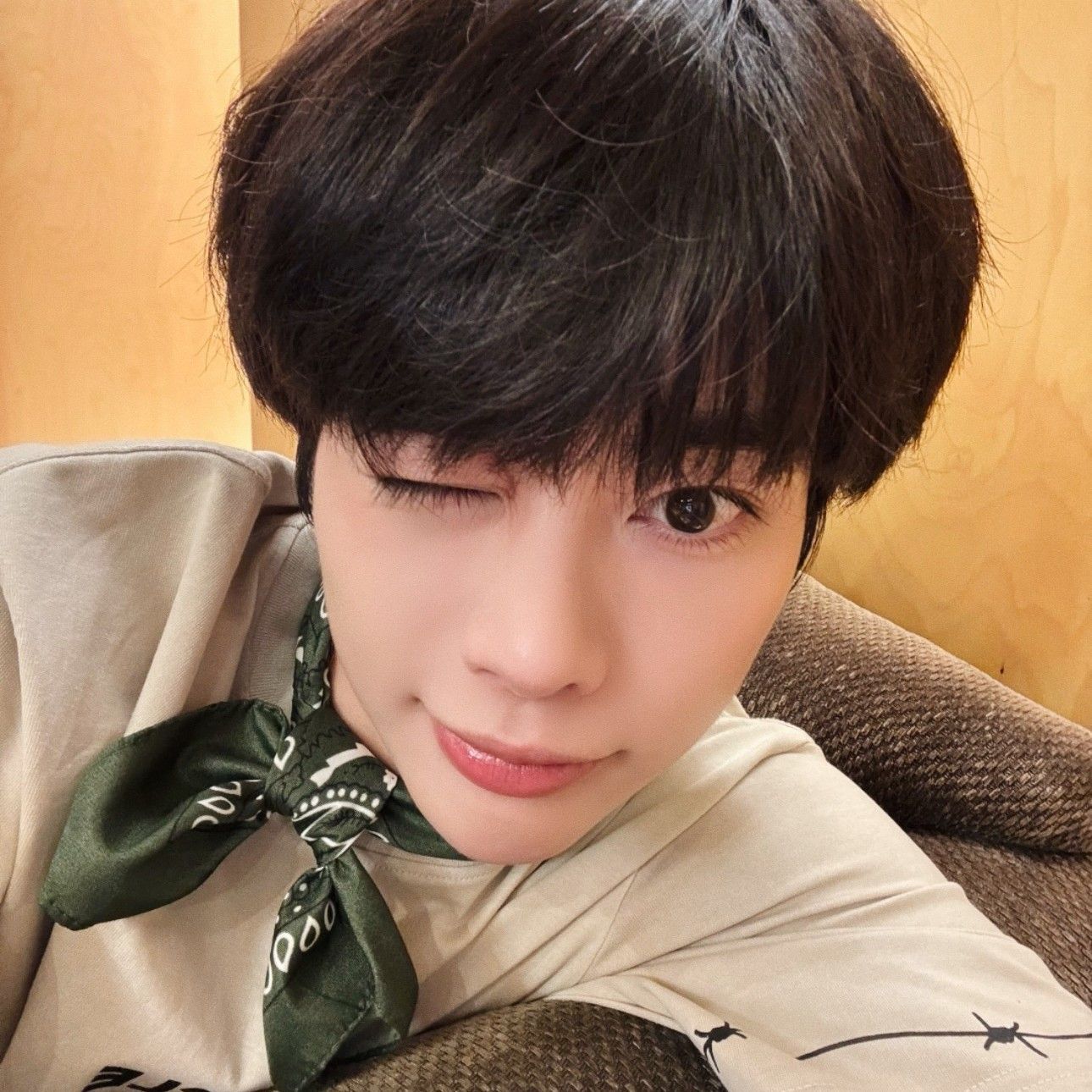 Momen yang diabadikan oleh penggemar Hanbin (TEMPEST)