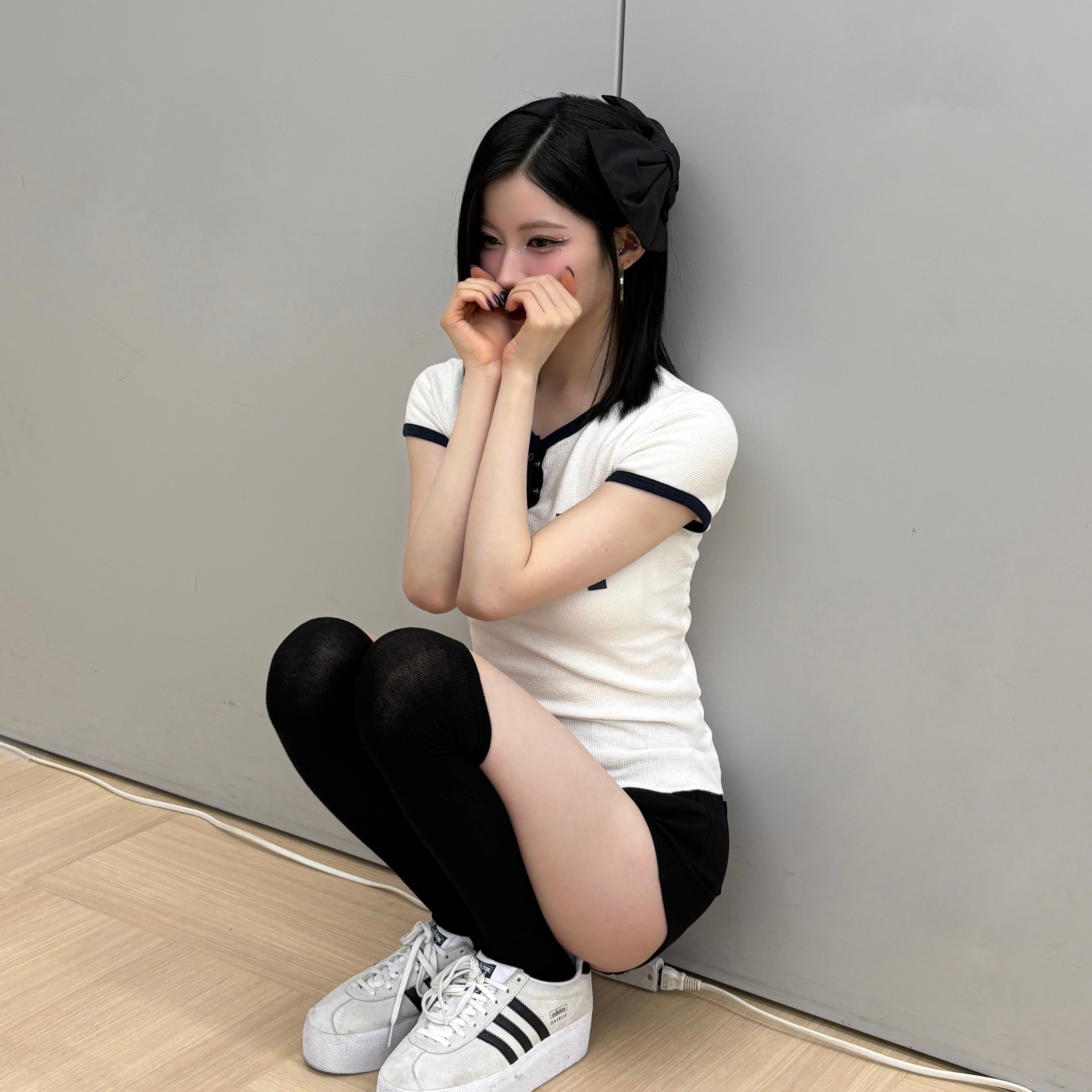Asa (BABYMONSTER)粉丝拍下的瞬间