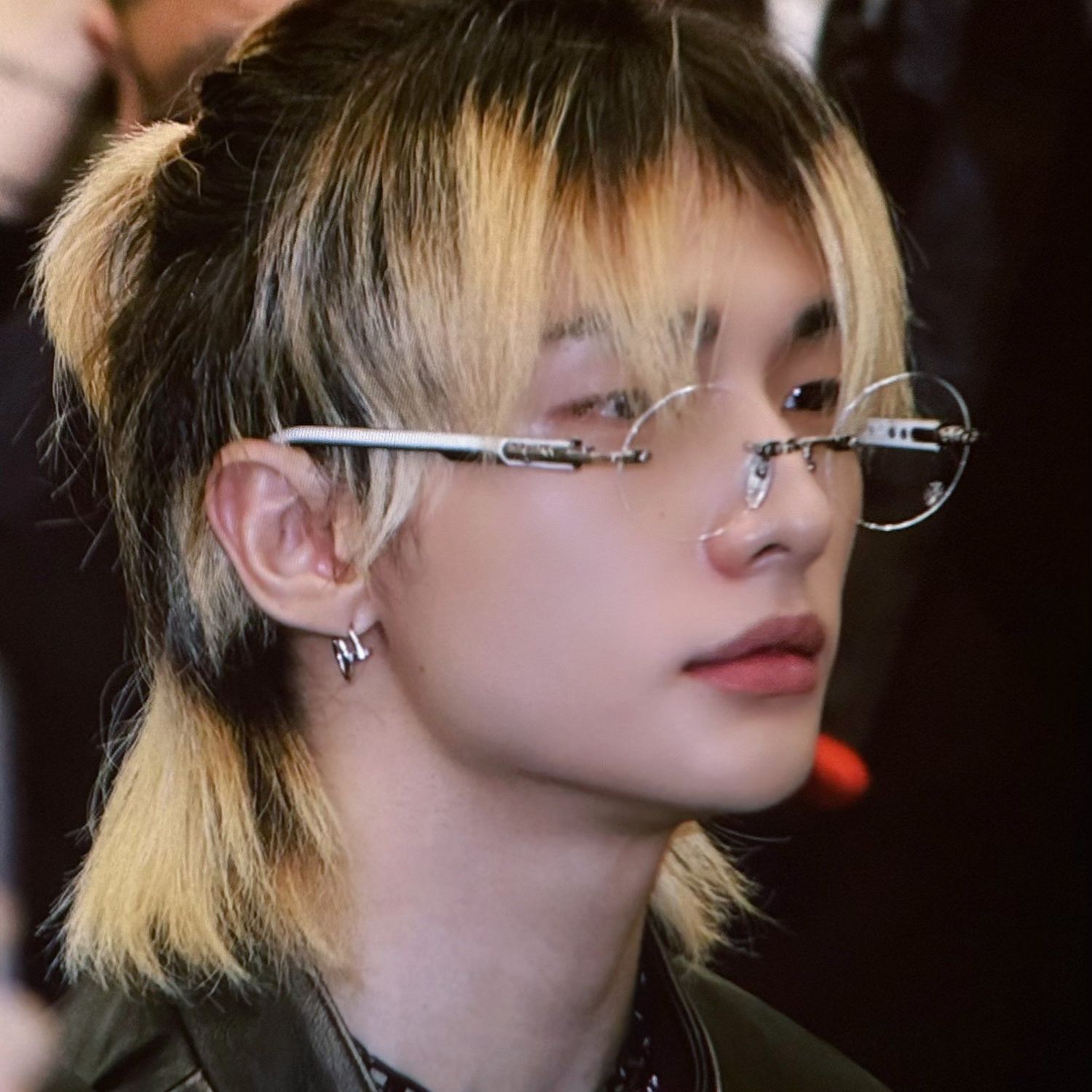 A moment captured by Hyunjin (Stray Kids)'s fan