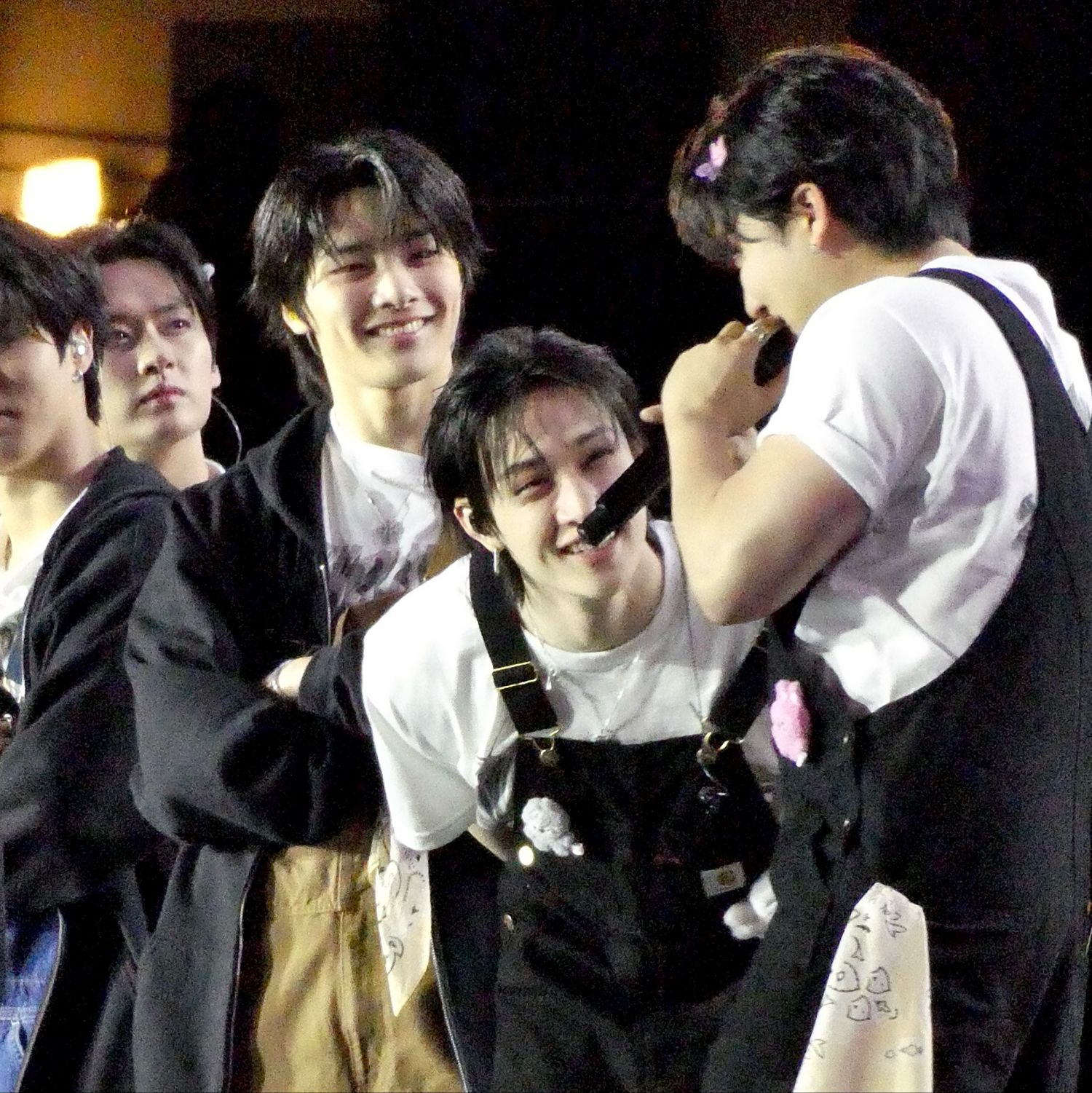 A moment captured by Bang Chan (Stray Kids)'s fan
